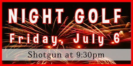 Blue Mash Golf Course Night Golf Tournament